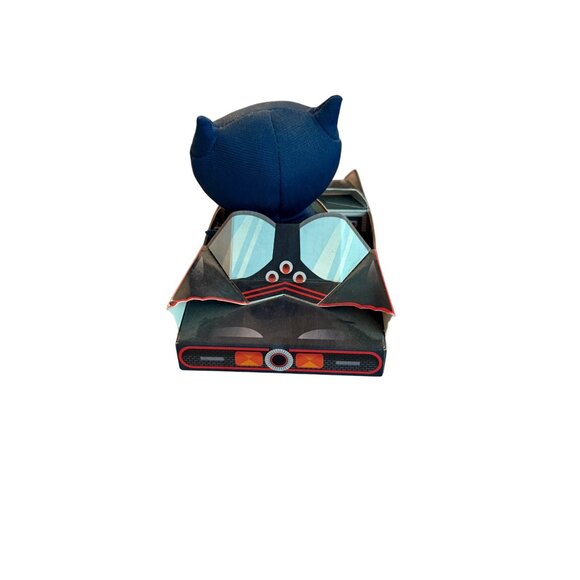 Hallmark Itty Bitties Batman Plush Toy In Batmobile Paper Craft Car - Picture 4 of 4